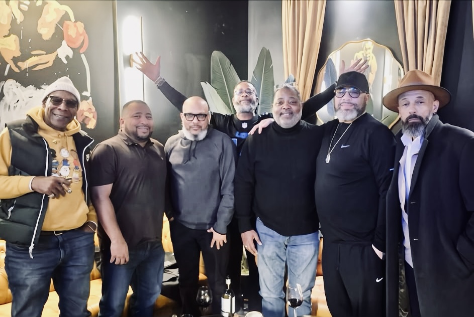 Men supporting each other through mental health challenges